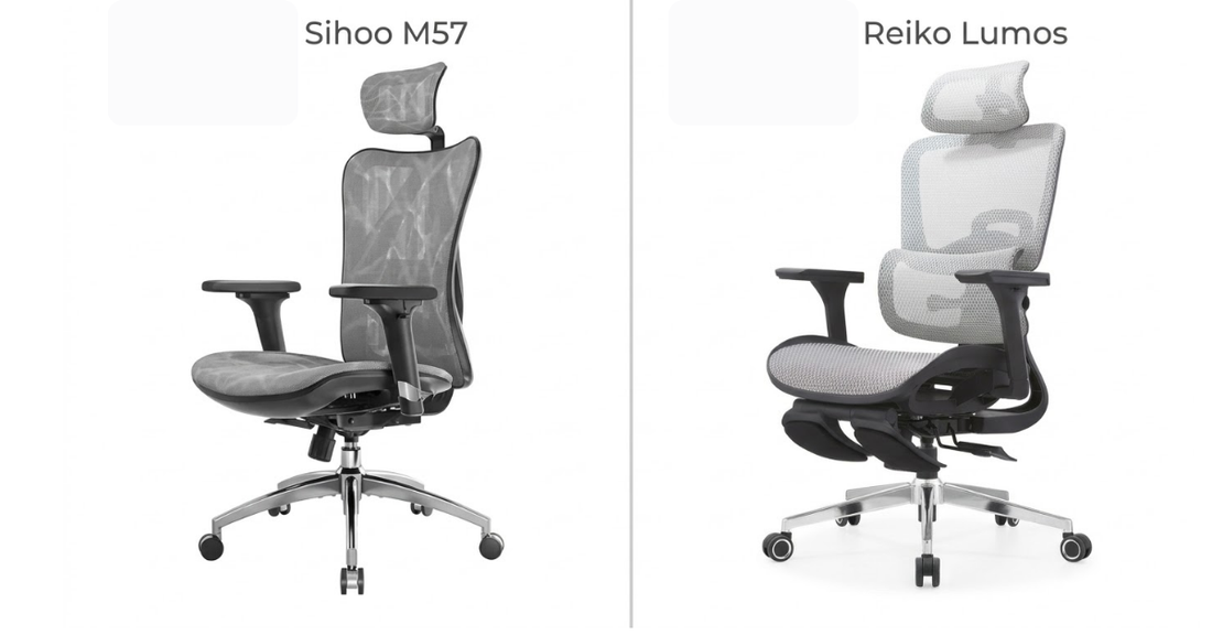 SIHOO vs Reiko Ergonomic Chair Malaysia | Aitsulab