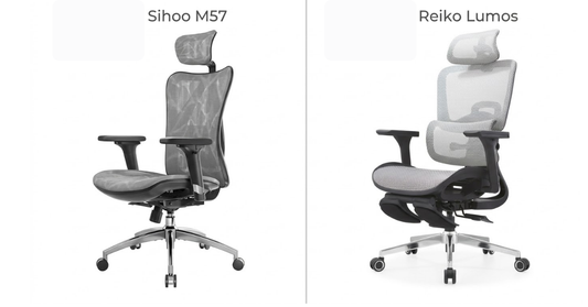 SIHOO vs Reiko Ergonomic Chair Malaysia | Aitsulab