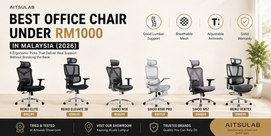 Best Office Chair Under RM1000 in Malaysia (2026)