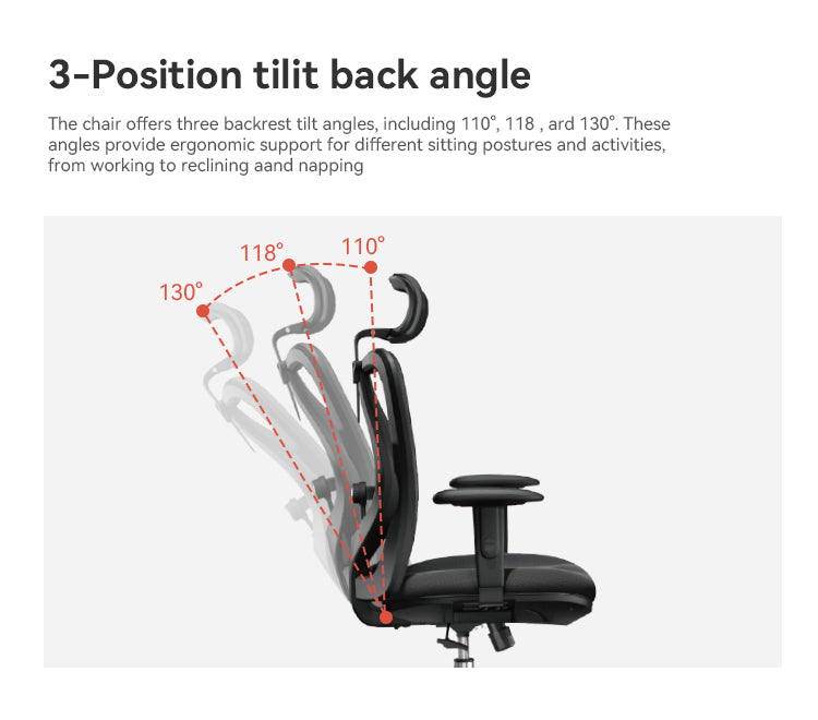 SIHOO M18 Lumbar Support Office Chair Malaysia | Aitsulab