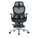 Reiko Elion ergonomic chair – Onyx Black, front view