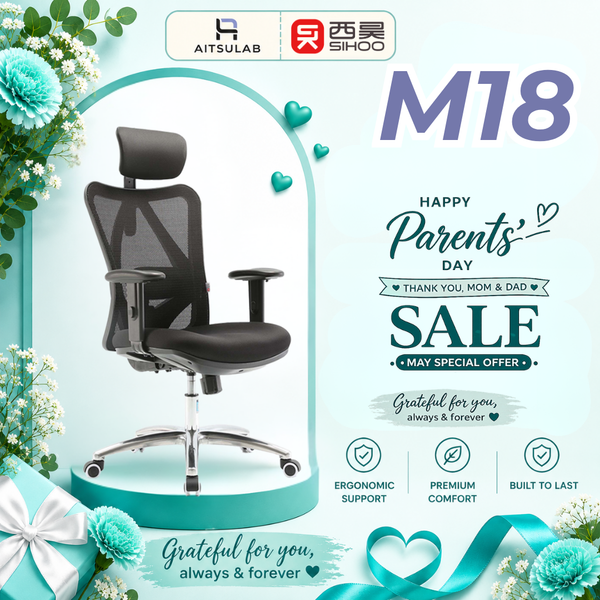 Sihoo M18 Ergonomic Chair Malaysia | Aitsulab
