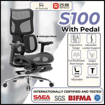 Sihoo Doro S100 Ergonomic Chair / Office Chair / Director Chair / Space Chair / Gaming Chair