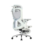 Reiko Elion ergonomic chair – Cream White, back angle view