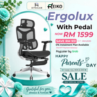 Reiko Ergolux Ergonomic Chair Malaysia | Aitsulab