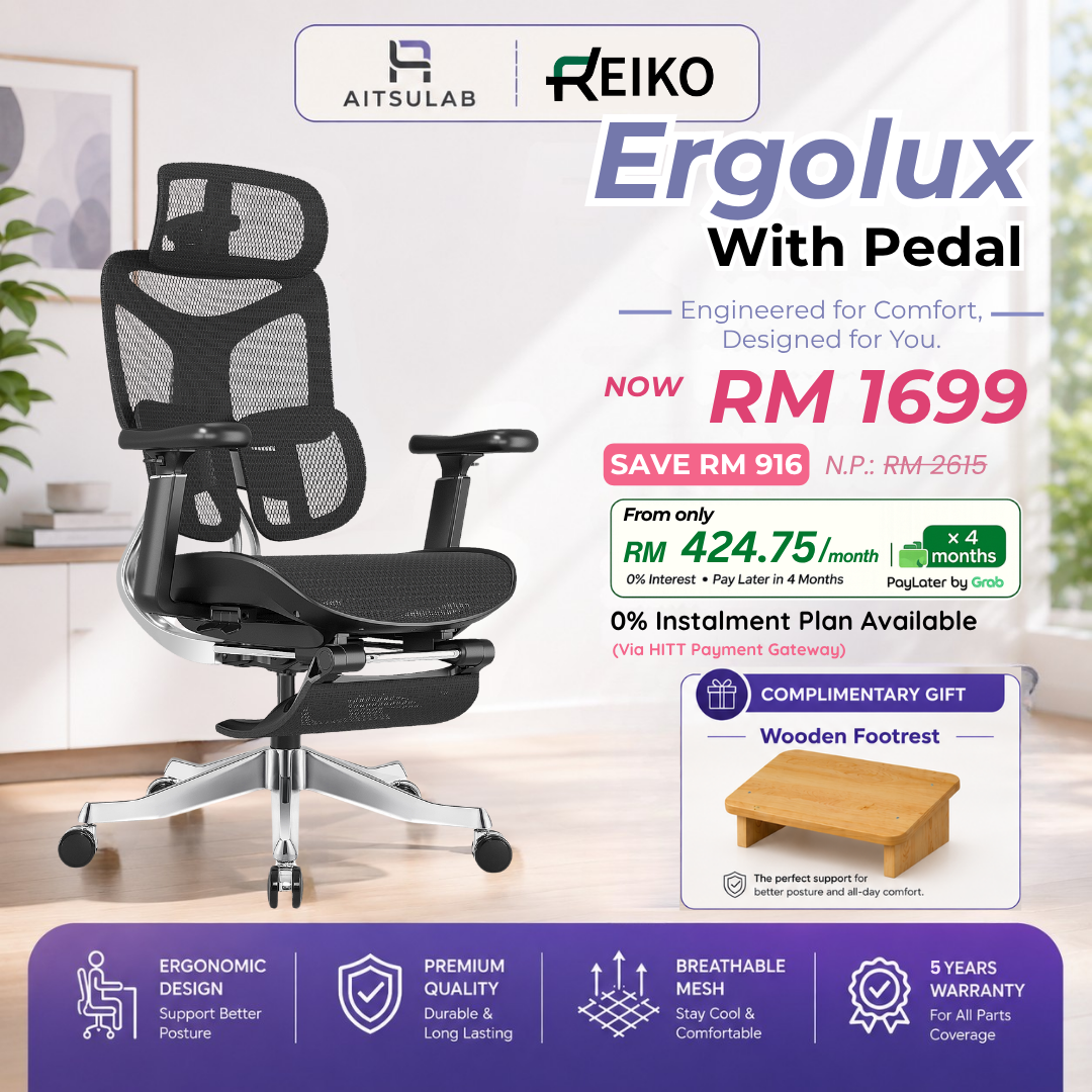 Reiko Ergolux Ergonomic Chair