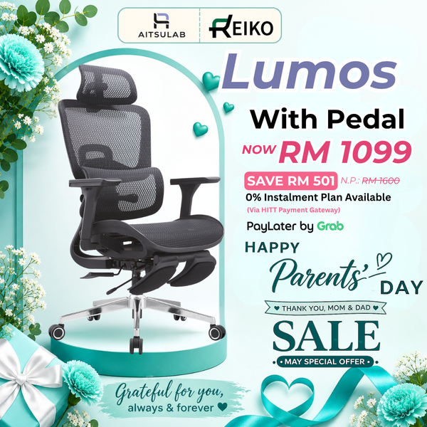 Reiko Lumos Ergonomic Chair Malaysia | Aitsulab