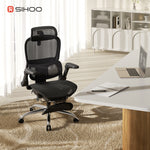 Sihoo B300 Pro Ergonomic Chair - Midnight Black Full Mesh