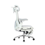 Reiko Elion ergonomic chair – Cream White, side view