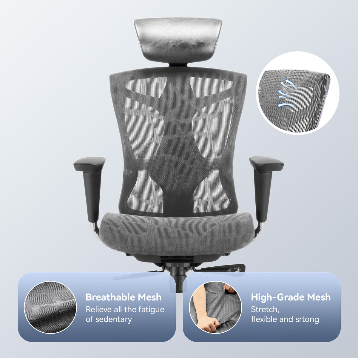 SIHOO V1 Adjustable Ergonomic Chair Malaysia | Aitsulab