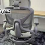 Reiko Apex ergonomic chair operation guide – 5D headrest, 2D lumbar, test-sit at Aitsulab showroom Kepong