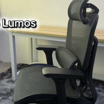 Reiko Lumos ergonomic chair operation guide – AutoFlex lumbar, 4D armrest, test-sit at Aitsulab showroom Kepong